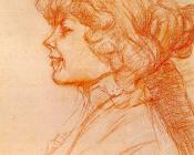 The English Girl at the Star in Le Havre - 亨利·德·土鲁斯·罗特列克